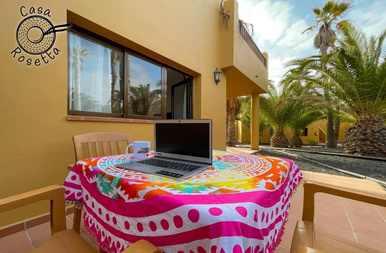 Family Casa Rosetta 4 Persons - Wifi And Pool Service Corralejo Bagian luar foto